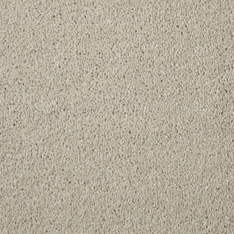 Close-up of a textured beige carpet